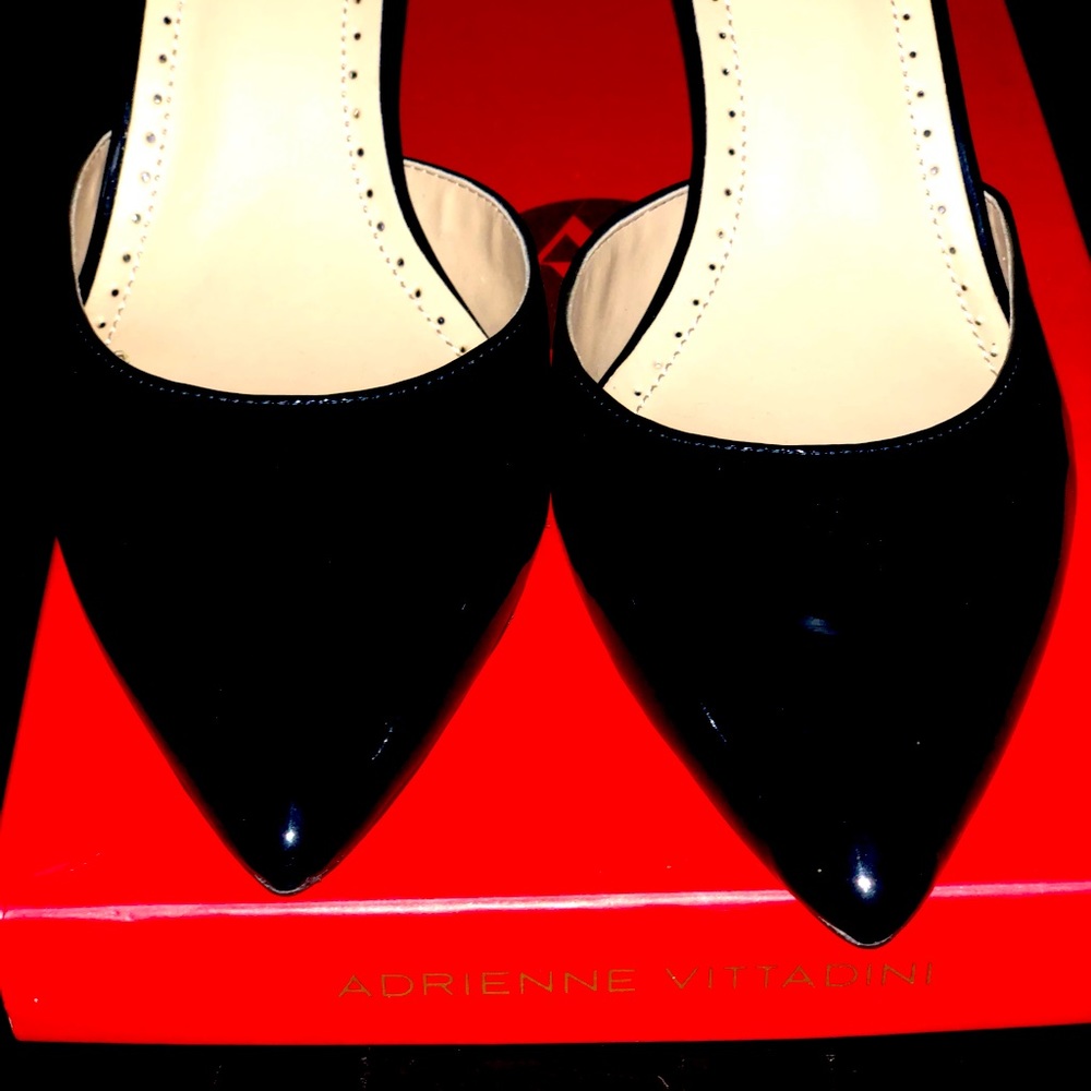 Adrienne Vittadini Size 10 Black Heel